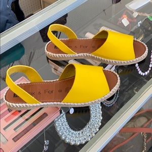 Beautiful leather sandals